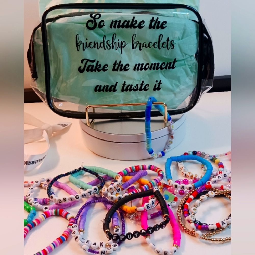 Swiftie Friendship bracelet bag